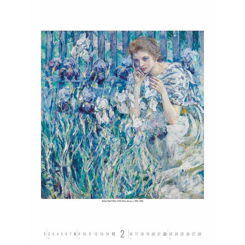 Nástenný kalendár (Gardens Impressionism 2026) - 42 x 56 cm