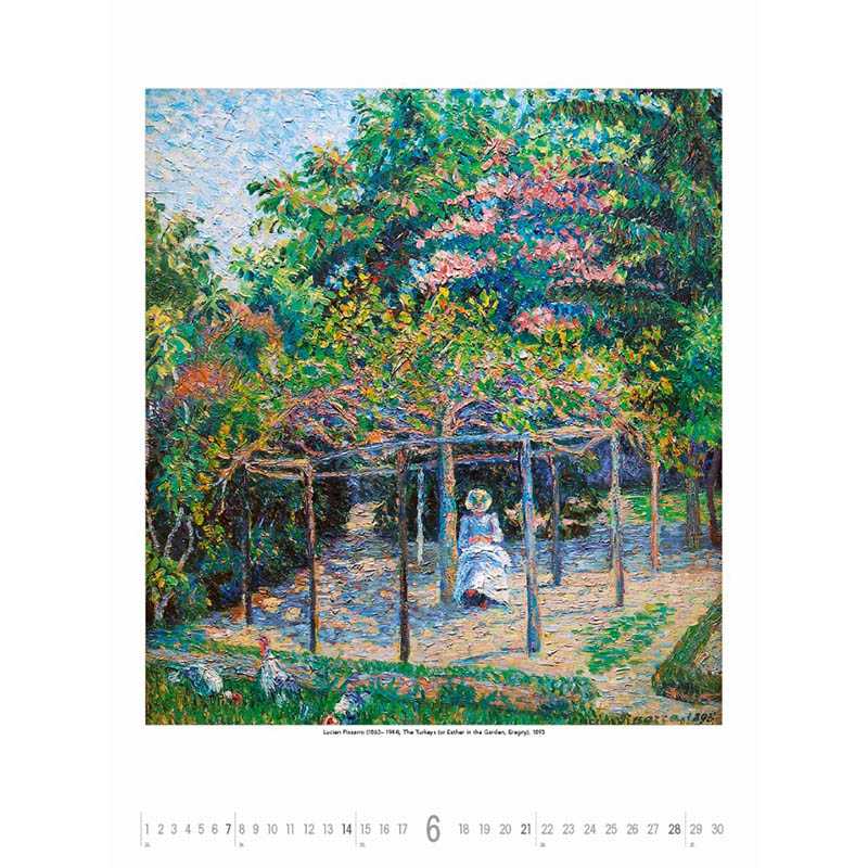 Nástenný kalendár (Gardens Impressionism 2026) - 42 x 56 cm