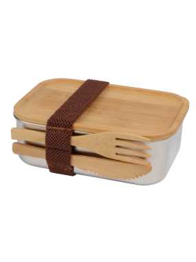 Nádoba na jedlo > hnedá / strieborná