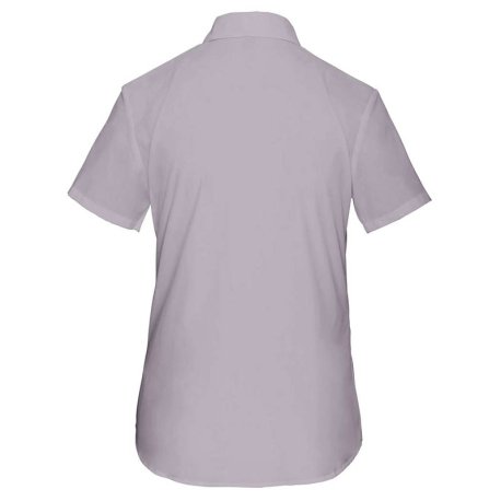 Dámska košeľa (KARIBAN LADIES SHORT SLEEVE SHIRT) > šedá (silver) > 4XL