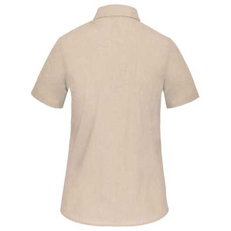 Dámska košeľa (KARIBAN LADIES SHORT SLEEVE SHIRT) > šedá (angora) > L