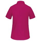 Dámska košeľa (KARIBAN LADIES SHORT SLEEVE SHIRT) > ružová (fuchsia) > L