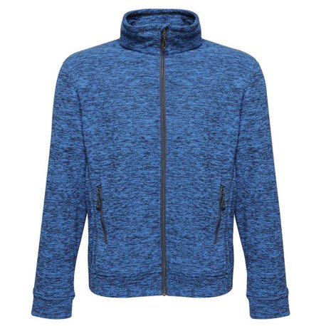Pánska bunda (REGATTA THORNLY MEN - FULL ZIP MARL FLEECE) > modrá (navy marl) > M