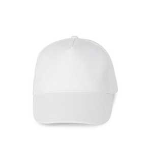 5 panelová šiltovka (K-UP"HEAVY COTTON CAP - 5 PANELS") > biela
