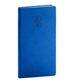 Diár (Aprint 2026) - 9 x 15,5 x 1 cm  > modrá > vreckový týždenný