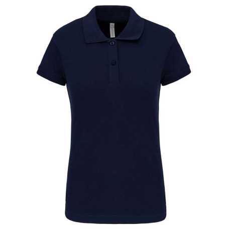 Dámska polokošeľa (KARIBAN LADIES SHORT SLEEVE POLO SHIRT) > modrá (navy) > M