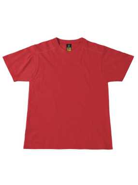 Unisex tričko (B&C PERFECT PRO) > červená > 2XL