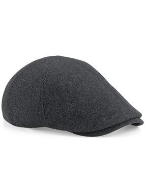 Unisex šiltovka (Beechfield Melton Wool Ivy Cap) > šedá (charcoal marl)
