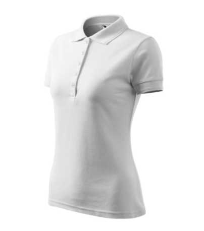 Dámska polokošeľa (MALFINI Pique polo 200) > biela > 3XL