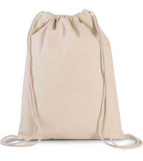 Vak so šnúrkami (KIMOOD DRAWSTRING BAG WITH THICK STRAPS) > prírodná (natural)