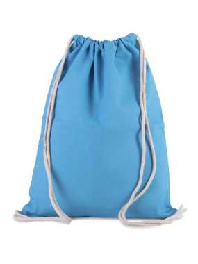 Vak so šnúrkami (KIMOOD DRAWSTRING BAG WITH THICK STRAPS) > modrá (surf)