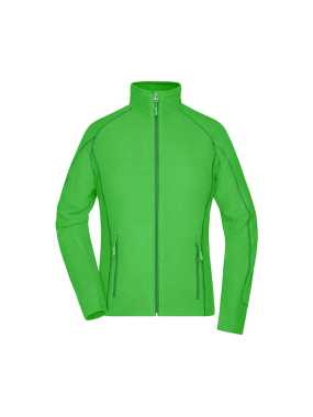 Dámska fleece bunda (JN Ladies' Structure Fleece Jacket)>zelená / zelená (dark)>M