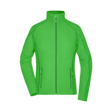 Dámska fleece bunda (DAIBER Ladies' Structure Fleece Jacket)>zelená / zelená (dark)>M