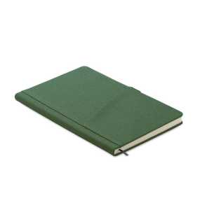 Zápisník A5 s predným vreckom > zelená (dark)