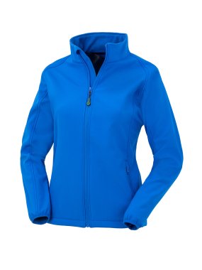 Dámska bunda (RESULT Womens Recycled 2-Layer Printable Softshell Jacket)>modrá (royal)>XS