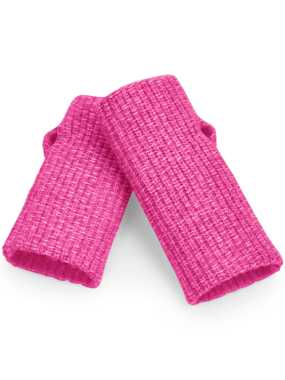 Unisex rukavice (Beechfield Colour Pop Hand Warmers) > ružová (bright)