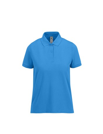 Dámska polokošeľa (B&C MY POLO 210 /WOMEN) > modrá (lake) > S