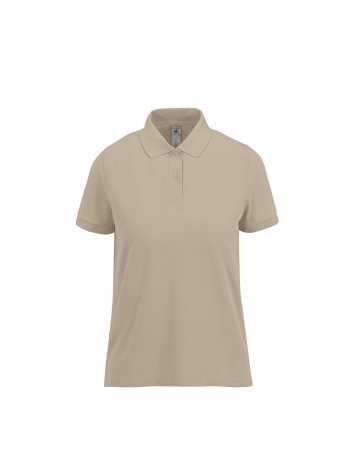 Dámska polokošeľa (B&C MY POLO 210 /WOMEN) > hnedá (mastic) > S