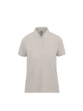 Dámska polokošeľa (B&C MY POLO 210 /WOMEN) > šedá (heather fog) > S