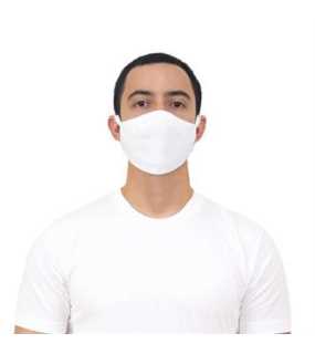 Bavlnené rúško (24ks) > biela