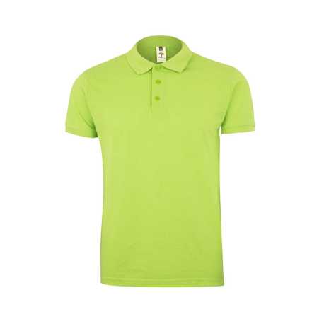 Unisex polokošeľa (MUKUA SHORT-SLEEVE POLO 210) > zelená (lime) > 2XL