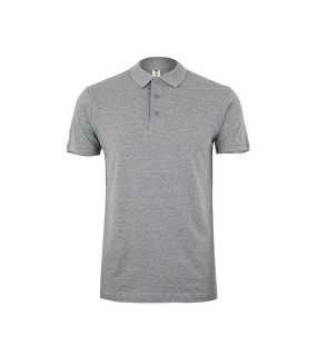 Unisex polokošeľa (MUKUA SHORT-SLEEVE POLO 210) > šedá (heather) > 2XL