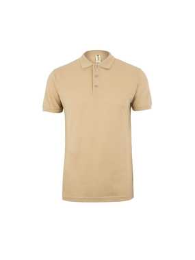 Unisex polokošeľa (MUKUA SHORT-SLEEVE POLO 210) > béžová (sand) > 2XL