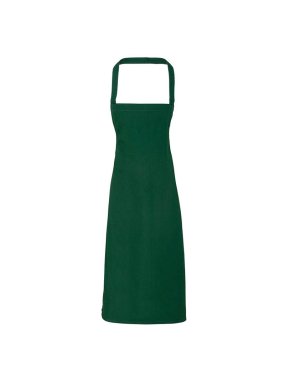 Unisex zástera (PREMIER APRON COTTON (NO POCKET)) > zelená (bottle)