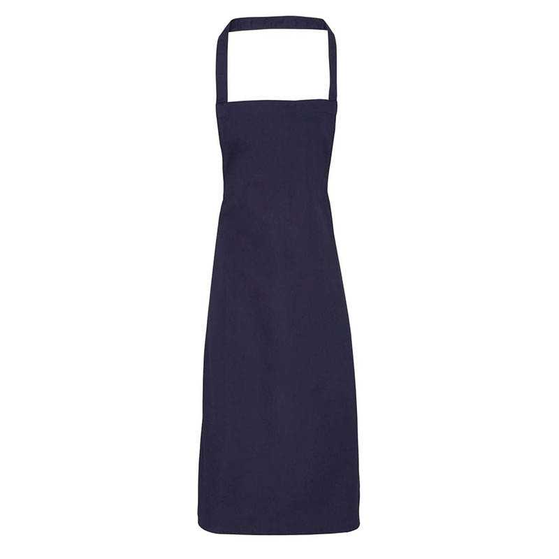 Unisex zástera (PREMIER APRON COTTON (NO POCKET)) > modrá (navy)