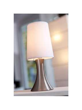 Lampa > strieborná / biela