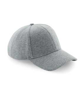 Unisex šiltovka (Beechfield Jersey Athleisure Baseball Cap) > šedá (heather)
