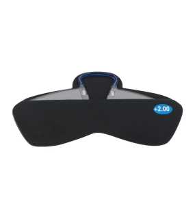 Silikónové puzdro s okuliarmi, Huddersfield > čierna