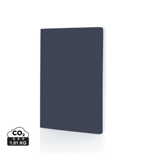 Kamenný poznámkový blok A5 Impact s mäkkou väzbou > modrá