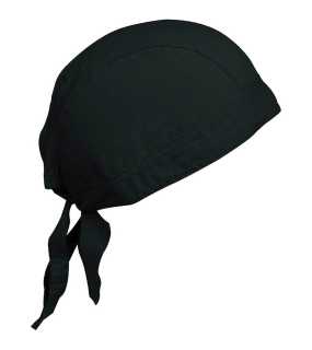 Unisex šatka na hlavu (KARIBAN CAP BANDANA) > čierna