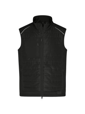 Pánska vesta (JN Mens Hybrid Vest) > čierna / čierna > L