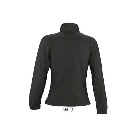 Dámska mikina (SOL'S WOMEN'S FLEECE JACKET WITH ZIP) > čierna > M