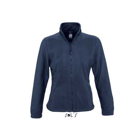 Dámska mikina (SOL'S WOMEN'S FLEECE JACKET WITH ZIP) > modrá (navy) > S