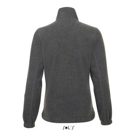 Dámska mikina (SOL'S WOMEN'S FLEECE JACKET WITH ZIP) > šedá (melange) > S