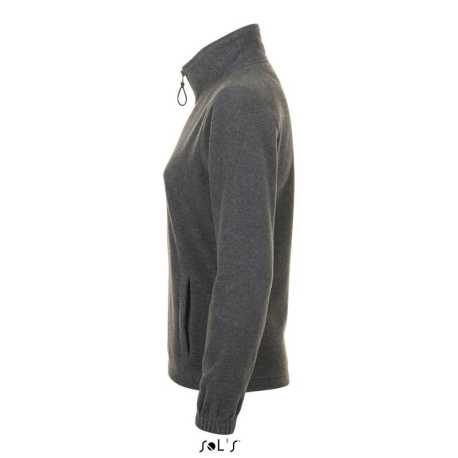 Dámska mikina (SOL'S WOMEN'S FLEECE JACKET WITH ZIP) > šedá (melange) > S