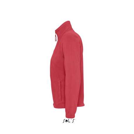 Dámska mikina (SOL'S WOMEN'S FLEECE JACKET WITH ZIP) > červená > S