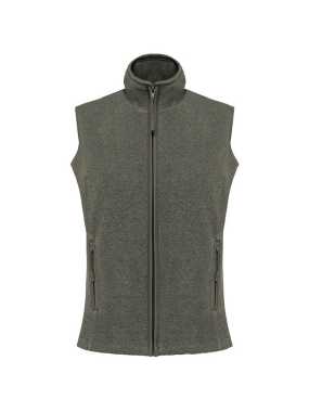 Dámska fleece vesta (KARIBAN MELODIE-LADIES MICRO FLEECE GILET)>zelená (marble heather)>S