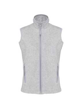 Dámska fleece vesta (KARIBAN MELODIE-LADIES MICRO FLEECE GILET) > šedá (ash heather) > XS