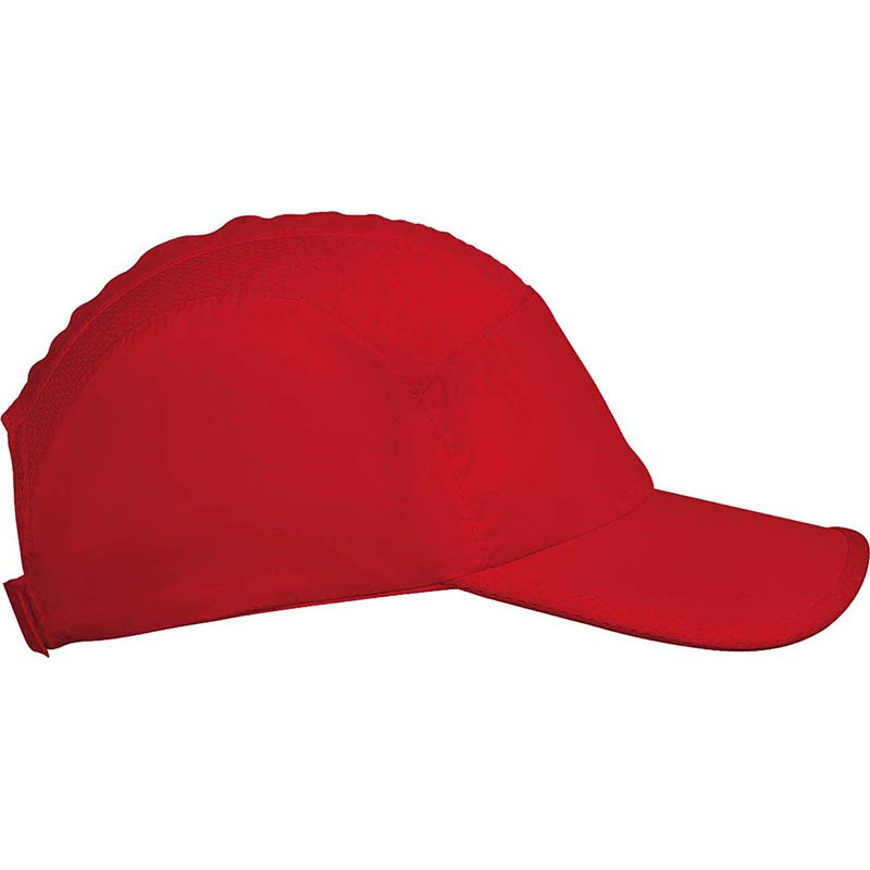 7 panelová šiltovka (KARIBAN SPORT CAP) > červená