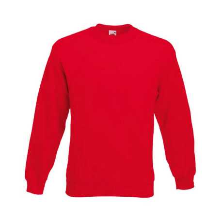 Unisex mikina (Fruit of the Loom-70/30 SET IN SWEAT) > červená > 2XL