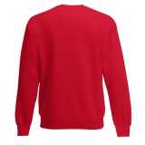 Unisex mikina (Fruit of the Loom-70/30 SET IN SWEAT) > červená > 2XL