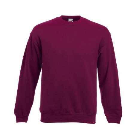 Unisex mikina (Fruit of the Loom-70/30 SET IN SWEAT) > bordová > XL