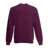 Unisex mikina (Fruit of the Loom-70/30 SET IN SWEAT) > bordová > XL
