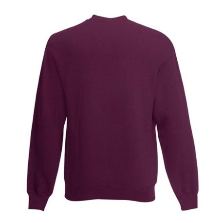 Unisex mikina (Fruit of the Loom-70/30 SET IN SWEAT) > bordová > XL