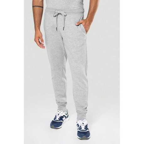 Pánske tepláky (MEN'S ECO-FRIENDLY FRENCH TERRY TROUSERS) > šedá (oxford) > 3XL