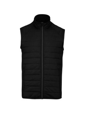 Pánska vesta (Proact"DUAL-FABRIC SLEEVELESS SPORTS JACKET") > čierna / čierna > S